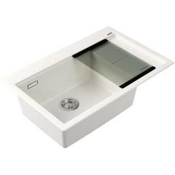 Мойка кухонная прямоугольная Florentina (Флорентина) Россана 780 Жасмин (20.500.C0780.201)