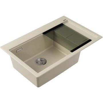 Мойка кухонная прямоугольная Florentina (Флорентина) Россана 780 Шампань (20.500.C0780.202)