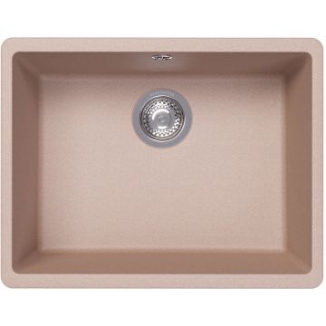 Мойка кухонная прямоугольная Флорентина (Florentina) Вега 500 Песочная (22.320.D0500.107)