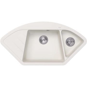 Мойка кухонная угловая Флорентина (Florentina) Веста Жасмин (20.285.E1005.201)
