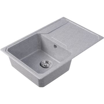 Мойка кухонная прямоугольная Bamboo (Бамбу) Кардинал 760 Серый (29.030.C0760.408)