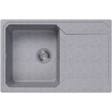 Мойка кухонная прямоугольная Bamboo (Бамбу) Кардинал 760 Серый (29.030.C0760.408)