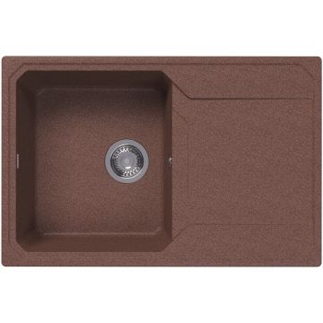 Мойка кухонная прямоугольная Bamboo (Бамбу) Кардинал 760 Терракота (29.030.C0760.406)