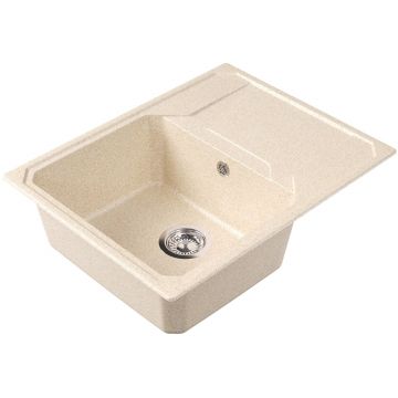 Мойка кухонная прямоугольная Bamboo (Бамбу) Кардинал 640 Дюна (29.030.C0640.402)