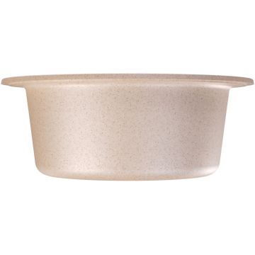 Мойка кухонная округлая Bamboo (Бамбу) Ротанг 500 Латте (29.010.B0500.403)