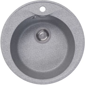 Мойка кухонная округлая Bamboo (Бамбу) Ротанг 500 Серый (29.010.B0500.408)