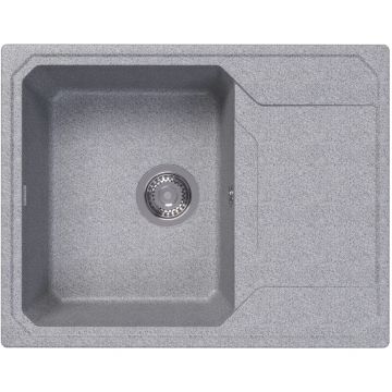 Мойка кухонная прямоугольная Bamboo (Бамбу) Кардинал 640 Серый (29.030.C0640.408)
