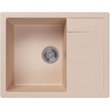 Мойка кухонная прямоугольная Dr. Gans (Др. Ганс) Техно 650 Латте (25.030.C0650.403)
