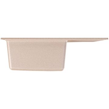 Мойка кухонная прямоугольная Dr. Gans (Др. Ганс) Техно 650 Латте (25.030.C0650.403)