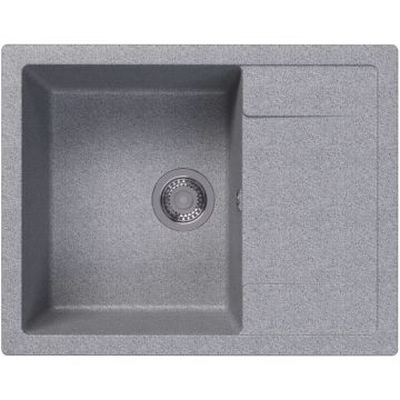 Мойка кухонная прямоугольная Dr. Gans (Др. Ганс) Техно 650 Серый (25.030.C0650.408)