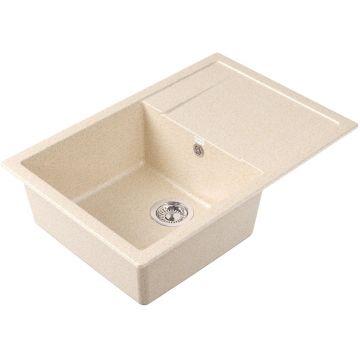 Мойка кухонная прямоугольная Dr. Gans (Др. Ганс) Техно 760 Дюна (25.030.D0760.402)