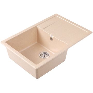 Мойка кухонная прямоугольная Dr. Gans (Др. Ганс) Техно 760 Латте (25.030.D0760.403)