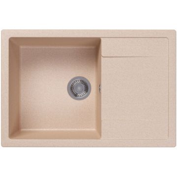 Мойка кухонная прямоугольная Dr. Gans (Др. Ганс) Техно 760 Латте (25.030.D0760.403)