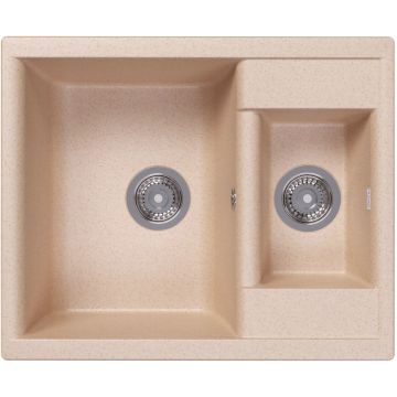 Мойка кухонная прямоугольная Dr. Gans (Др. Ганс) Астра (Astra) 620К Латте (25.065.D0620.403)