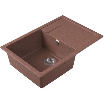 Мойка кухонная прямоугольная Dr. Gans (Др. Ганс) Техно 760 Терракота (25.030.D0760.406)