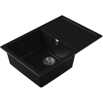 Мойка кухонная прямоугольная Dr. Gans (Др. Ганс) Техно 760 Черный (25.030.D0760.407)