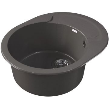 Мойка кухонная овальная Dr. gans (Др. Ганс) Берта 580 Везувий (25.040.B0580.410)