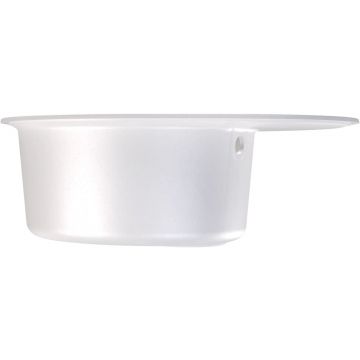 Мойка кухонная овальная Dr. gans (Др. Ганс) Берта 620 Белый (25.040.B0620.401)
