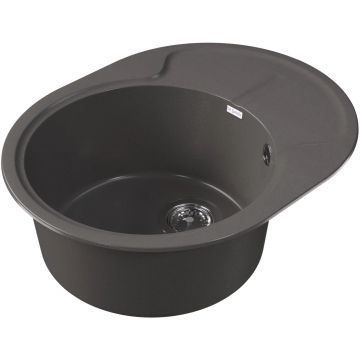 Мойка кухонная овальная Dr. gans (Др. Ганс) Берта 620 Везувий (25.040.B0620.410)