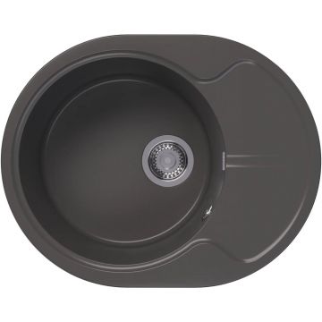 Мойка кухонная овальная Dr. gans (Др. Ганс) Берта 620 Везувий (25.040.B0620.410)