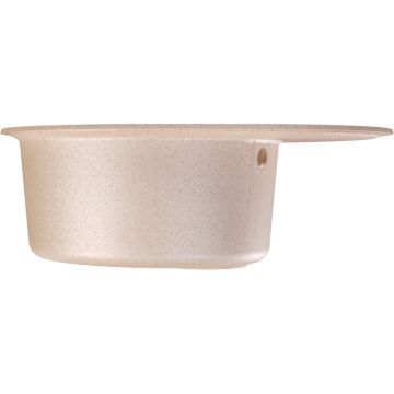 Мойка кухонная овальная Dr. gans (Др. Ганс) Берта 620 Латте (25.040.B0620.403)