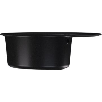 Мойка кухонная овальная Dr. gans (Др. Ганс) Берта 620 Черный (25.040.B0620.407)