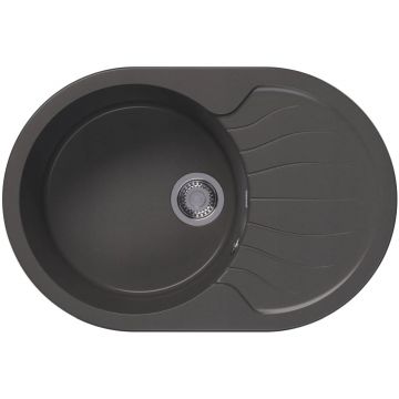 Мойка кухонная овальная Dr. gans (Др. Ганс) Берта 760 Везувий (25.040.C0760.410)