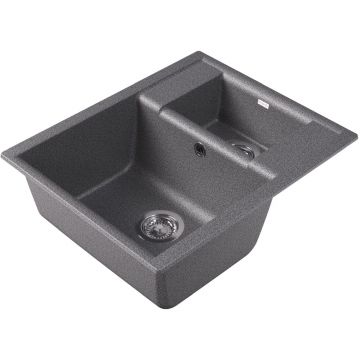 Мойка кухонная прямоугольная Dr. Gans (Др. Ганс) Астра (Astra) 620К Базальт (25.065.D0620.409)