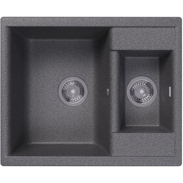 Мойка кухонная прямоугольная Dr. Gans (Др. Ганс) Астра (Astra) 620К Базальт (25.065.D0620.409)