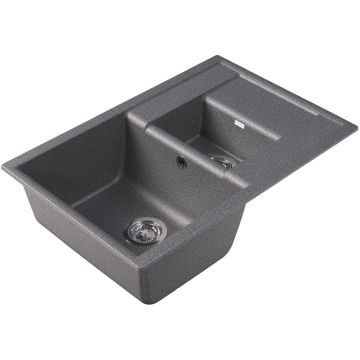 Мойка кухонная прямоугольная Dr. Gans (Др. Ганс) Астра (Astra) 760К Базальт (25.065.D0760.409)
