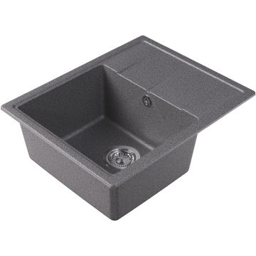 Мойка кухонная прямоугольная Dr. Gans (Др. Ганс) Ника (Nika) 580 Базальт (25.070.B0580.409)