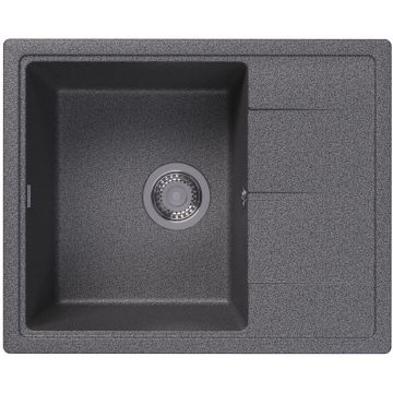 Мойка кухонная прямоугольная Dr. Gans (Др. Ганс) Ника (Nika) 580 Базальт (25.070.B0580.409)