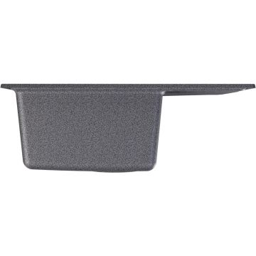 Мойка кухонная прямоугольная Dr. Gans (Др. Ганс) Ника (Nika) 580 Базальт (25.070.B0580.409)