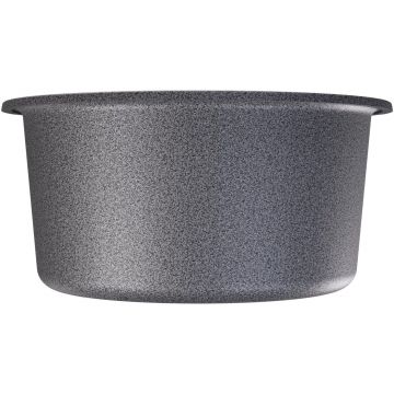 Мойка кухонная округлая Dr. gans (Др. Ганс) Дора Базальт (25.015.B0435.409)