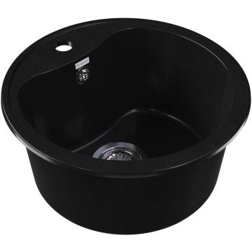 Мойка кухонная округлая Dr. gans (Др. Ганс) Дора Графит (25.015.B0435.411)