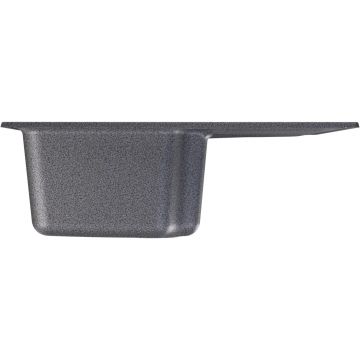 Мойка кухонная прямоугольная Dr. gans (Др. Ганс) Лора 620 Базальт (25.020.A0620.409)