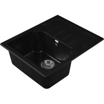 Мойка кухонная прямоугольная Dr. gans (Др. Ганс) Лора 620 Графит (25.020.A0620.411)