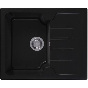 Мойка кухонная прямоугольная Dr. gans (Др. Ганс) Лора 620 Графит (25.020.A0620.411)