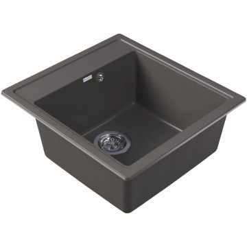 Мойка кухонная квадратная Dr. Gans (Др. Ганс) Ника (Nika) 470 Везувий (25.070.B0470.410)