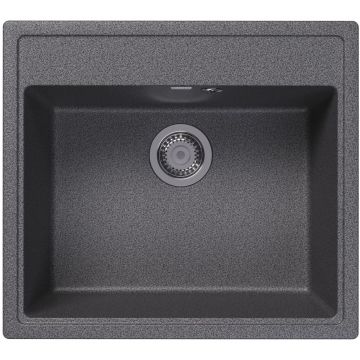 Мойка кухонная прямоугольная Dr. Gans (Др. Ганс) Ника (Nika) 570 Базальт (25.070.D0570.409)
