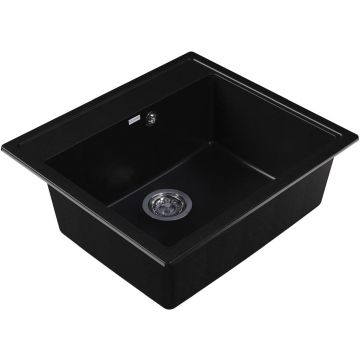 Мойка кухонная прямоугольная Dr. gans (Др. Ганс) Ника 570 Графит (25.070.D0570.411)