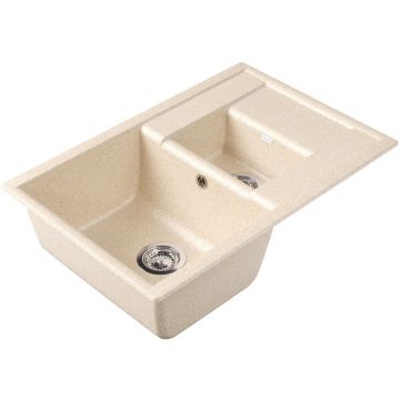 Мойка кухонная прямоугольная Dr. Gans (Др. Ганс) Астра (Astra) 760К Дюна (25.065.D0760.402)