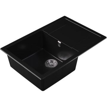 Мойка кухонная прямоугольная Dr. gans (Др. Ганс) Техно 760 Графит (25.030.D0760.411)