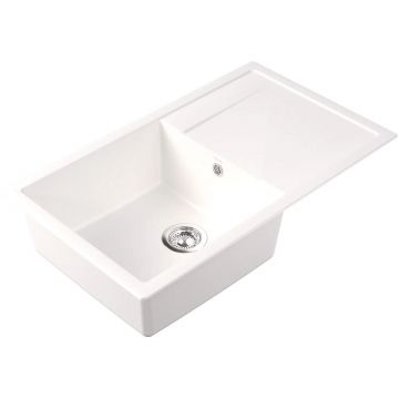 Мойка кухонная прямоугольная Dr. gans (Др. Ганс) Техно 860 Белый (25.030.D0860.401)