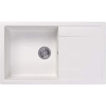 Мойка кухонная прямоугольная Dr. gans (Др. Ганс) Техно 860 Белый (25.030.D0860.401)