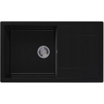 Мойка кухонная прямоугольная Dr. gans (Др. Ганс) Техно 860 Графит (25.030.D0860.411)