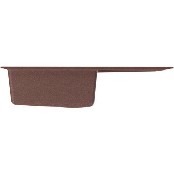 Мойка кухонная прямоугольная Dr. gans (Др. Ганс) Техно 860 Терракота (25.030.D0860.406)