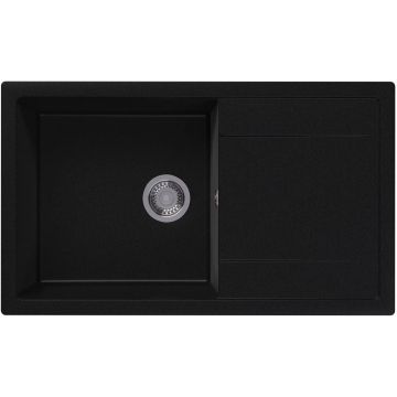 Мойка кухонная прямоугольная Dr. gans (Др. Ганс) Техно 860 Черный (25.030.D0860.407)