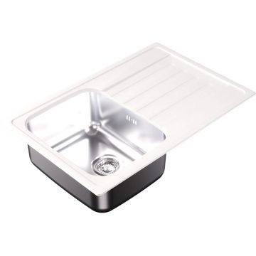 Мойка кухонная прямоугольная Dr. gans (Др. Ганс) Дуэт 760 Белый (26.120.B0760.401)