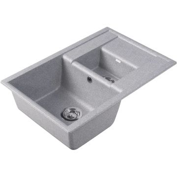 Мойка кухонная прямоугольная Dr. Gans (Др. Ганс) Астра (Astra) 760К Серый (25.065.D0760.408)